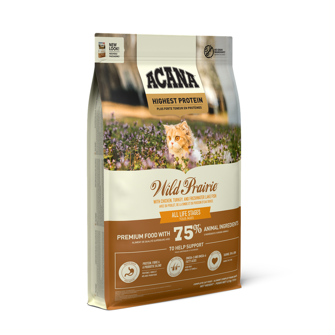 【賞味期限間近】アカナ 猫用 ワイルドプレーリーキャット4.5kg ワイルドプレイリーキャットレシピ – 【公式】アカナ・オリジン